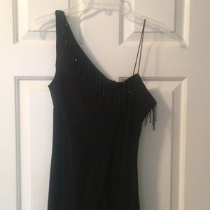 Long black dress